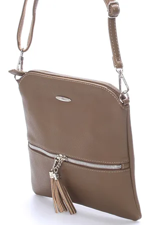 David Jones Dámské crossbody Anabella, camel