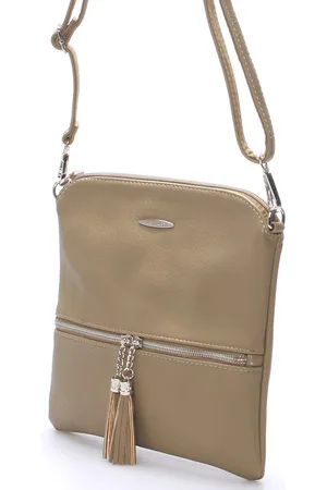David Jones Dámské crossbody Anabella, khaki