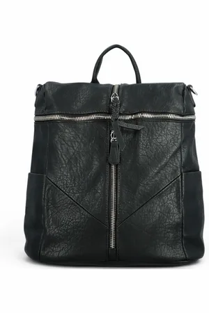 Turbo Trendy dámský koženková batoh Lively, černý