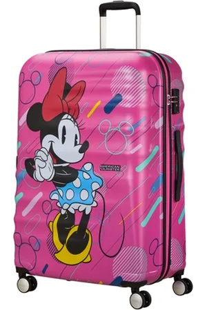American Tourister AT Dětský kufr Wavebreaker Disney Spinner 77/29 Minnie Future Pop, 52 x 29 x 77 (85673/9846)