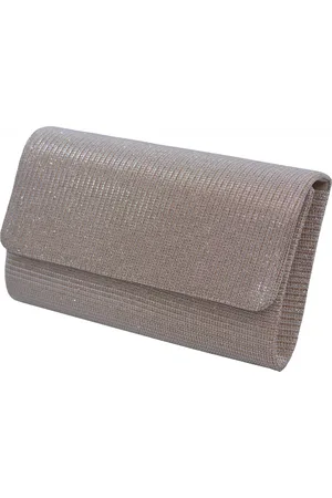 Ostatní Společenská kabelka/Psaníčko s klopou Šampaň, 22 x 8 x 15 (MN00-HL3345-43TX)