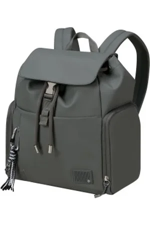 Samsonite Dámský batoh Wander Last Gunmetal Green, 26 x 15 x 35 (149799/6207)