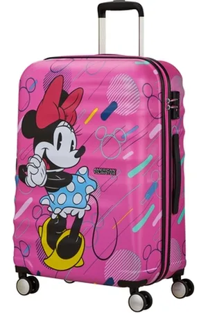 American Tourister AT Dětský kufr Wavebreaker Disney Spinner 67/26 Minnie Future Pop, 47 x 26 x 67 (85670/9846)