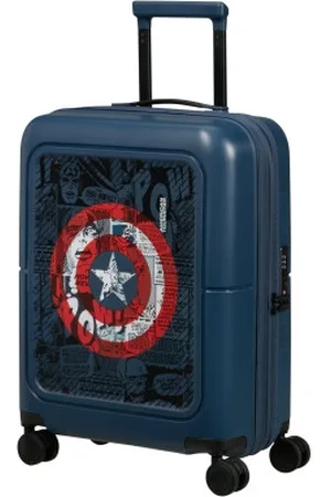 American Tourister AT Kufr Dashpop Disney Spinner 55/20 Cabin Expander Captain America Shield, 40 x 20 x 55 (153857/5292)