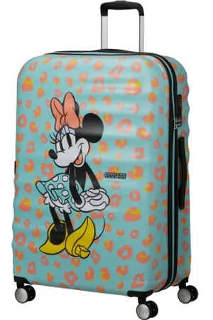 American Tourister AT Dětský kufr Wavebreaker Disney Spinner 77/29 Minnie Pastel Dot, 52 x 29 x 77 (152584/A458)