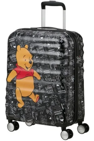 American Tourister AT Dětský kufr Wavebreaker Disney Spinner 55/20 Cabin Winnie The Pooh, 40 x 20 x 55 (152579/9700)