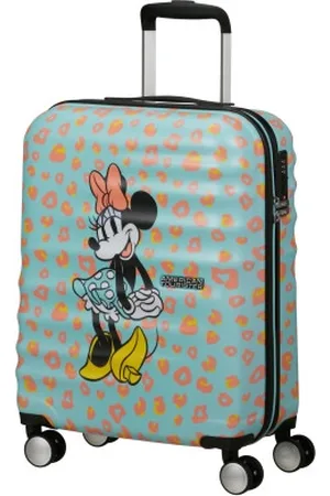 American Tourister AT Dětský kufr Wavebreaker Disney Spinner 55/20 Cabin Minnie Pastel Dot, 40 x 20 x 55 (152579/A458)