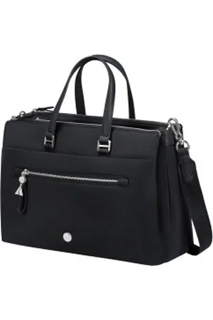 Samsonite Dámská kabelka na notebook 14,1" Karissa Evo Black, 38 x 17 x 28 (151686/1041)