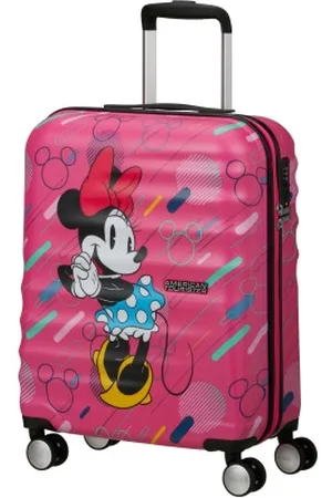 American Tourister AT Dětský kufr Wavebreaker Disney Spinner 55/20 Cabin Minnie Future Pop, 40 x 20 x 55 (152579/9846)