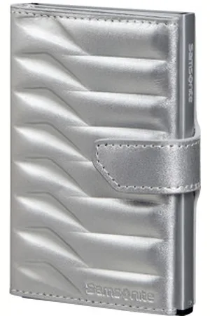 Samsonite Pouzdro na karty Proxis Alu Fit Silver, 7 x 2 x 10 (151926/1776)