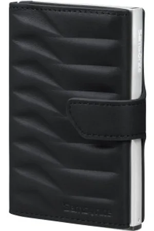 Samsonite Pouzdro na karty Proxis Alu Fit Black, 7 x 2 x 10 (151926/1041)