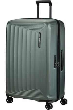 Samsonite Kufr Nuon Spinner 75/30 Expander Matt Sage Khaki, 49 x 30 x 75 (134402/9800)