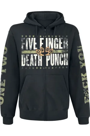 Five Finger Death Punch Mikina s kapucí na zip z Locked & Loaded