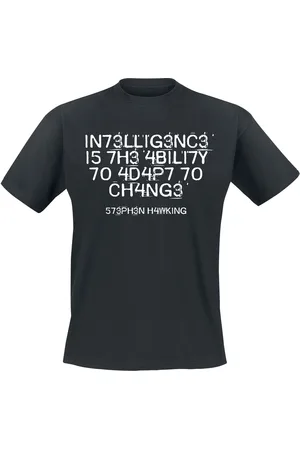 Sprüche Tričko z Intelligence Is The Ability To Adapt To Change