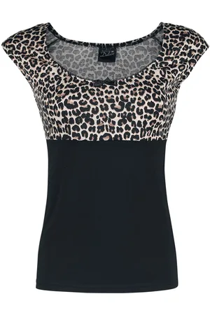 Pussy Deluxe Tričko Rockabilly z Tricko Leo Evie