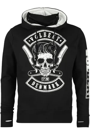 Volbeat Mikina s kapucí z Denmark Skull
