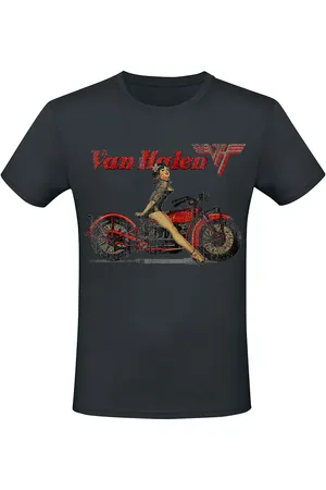Van Halen Tričko z Pinup Motorcycle