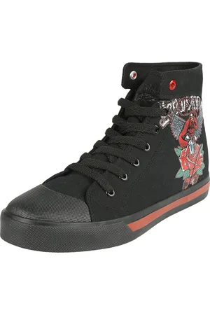 Rock Rebel Vysoké tenisky Rock z Tenisky s old school potiskem