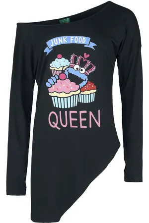 Sesamstraat Tričko s dlouhým rukávem z Junk Food Queen