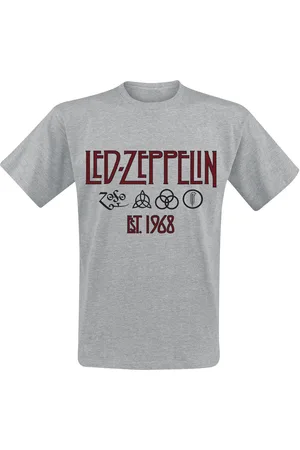 Led Zeppelin Tričko z Symbols Est. 1968
