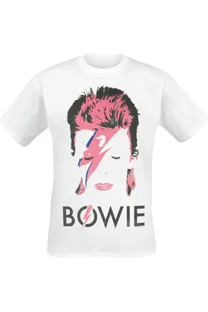 David Bowie Tričko z Aladdin Sane Distressed