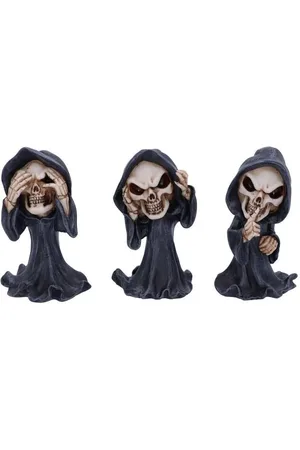 Nemesis Now Socha Gotika z - Three Wise Reapers Unisex
