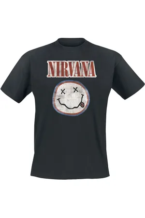 Nirvana Tričko z Distressed Logo