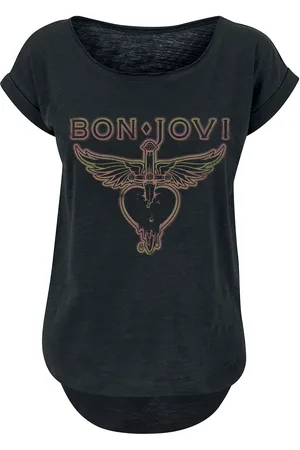 Bon Jovi Tričko z Heart & Dagger Outline