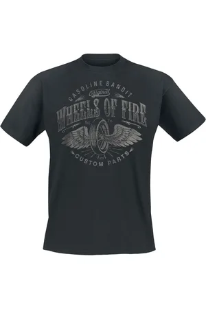 GASOLINE BANDIT Tričko Rockabilly z Wheels Of Fire