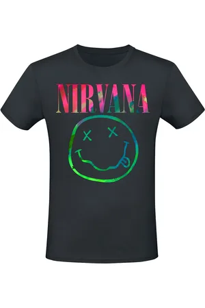 Nirvana Tričko z Rainbow Logo