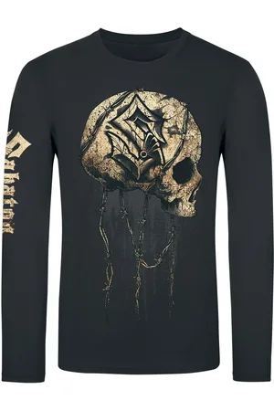 Sabaton Tričko s dlouhým rukávem z Barbed Wire Skull