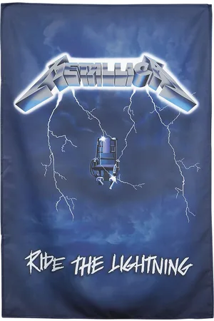 Metallica Vlajka z - Ride The Lightning Unisex