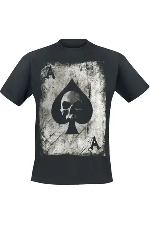 Pik Ace Skullcard Tričko z S do 3XL