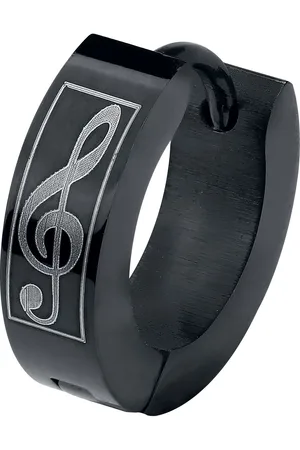 etNox Náušnice z - Music Note Unisex