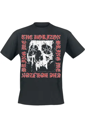 Bring Me The Horizon Tričko z Metal Logo Skull
