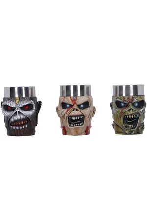 Iron Maiden Štamprle z - Eddie Shot Glas-Set Unisex