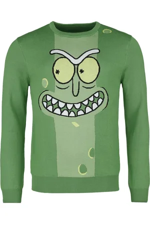 Rick and Morty Pletený svetr z Pickle Rick