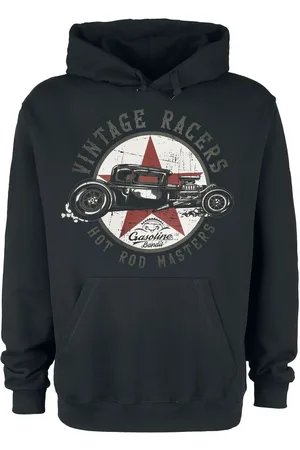 GASOLINE BANDIT Mikina s kapucí Rockabilly z Vintage Racers