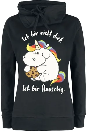 Pummeleinhorn Mikinové tričko Jednorožec z Ich bin nicht dick. Ich bin flauschig.