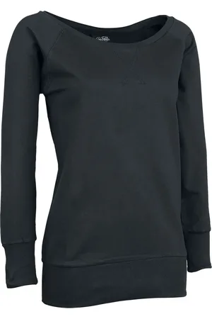 Urban classics Mikinové tričko z Dámské tričko se širokým výstřihem