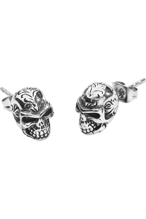 etNox Náušnice set Gotika z - Tattoo Skull