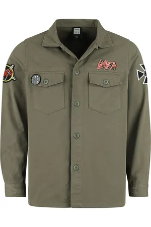 Slayer Dlouhý rukáv z Amplified Collection Military Shirt