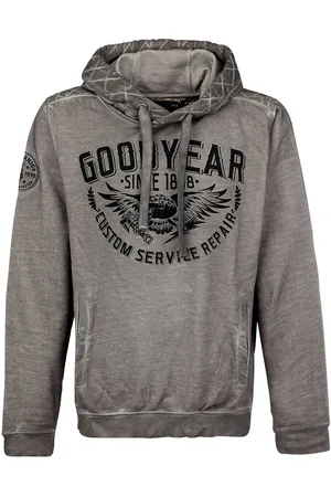 Goodyear Mikina s kapucí Rockabilly z George