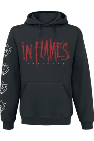 IN FLAMES Mikina s kapucí z Foregone Cover