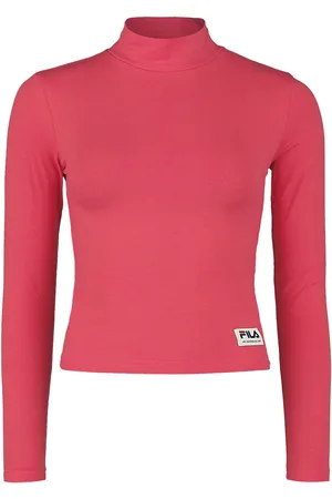 Fila Tričko s dlouhým rukávem z Cropped rolák TARSIA s dlouhými rukávy