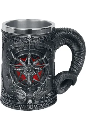 Nemesis Now Pivní džbán Gotika z - Sklenice na pivo Baphomet Unisex