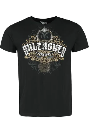 Rock Rebel Tričko Rock z T-Shirt with Unleashed Print