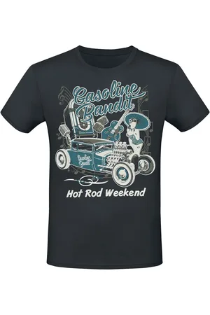 GASOLINE BANDIT Tričko Rockabilly z Hot Rod Weekend