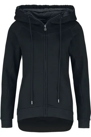 RED by EMP Mikina s kapucí na zip z Dlouhá bunda na zip