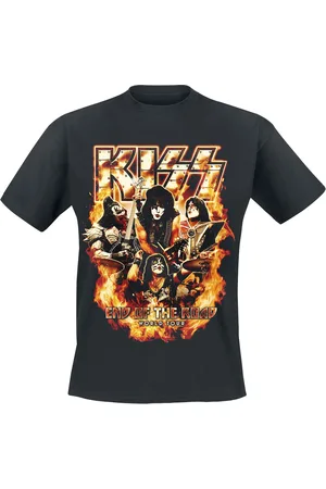 Kiss Tričko z EOTR Tour 2023 On Fire